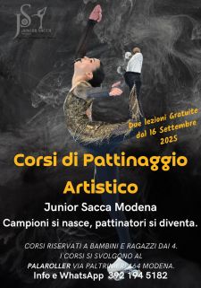 Corsi di avviamento al pattinaggio 2026/2027
